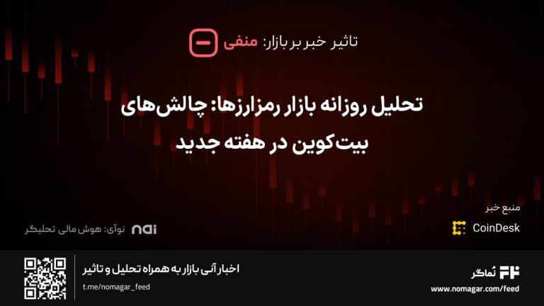 تصویر مرتبط با تحلیل روزانه بازار رمزارزها: چالش‌های بیت‌کوین در هفته جدید