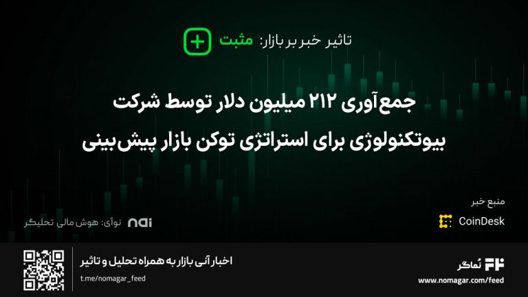 تصویر مرتبط با جمع‌آوری ۲۱۲ میلیون دلار توسط شرکت بیوتکنولوژی برای استراتژی توکن بازار پیش‌بینی