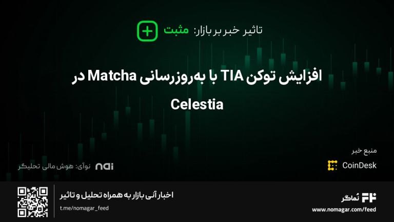 تصویر مرتبط با افزایش توکن TIA با به‌روزرسانی Matcha در Celestia