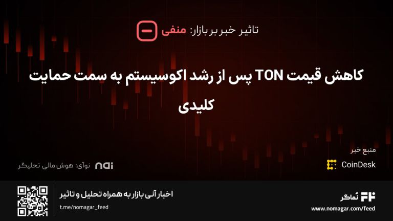 تصویر مرتبط با کاهش قیمت TON پس از رشد اکوسیستم به سمت حمایت کلیدی