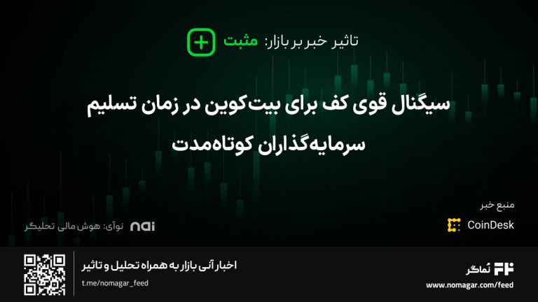 تصویر مرتبط با سیگنال قوی کف برای بیت‌کوین در زمان تسلیم سرمایه‌گذاران کوتاه‌مدت