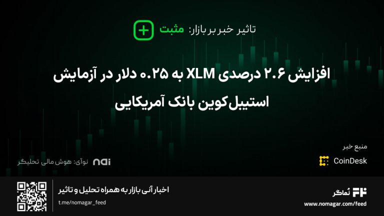 تصویر مرتبط با افزایش ۲.۶ درصدی XLM به ۰.۲۵ دلار در آزمایش استیبل‌کوین بانک آمریکایی