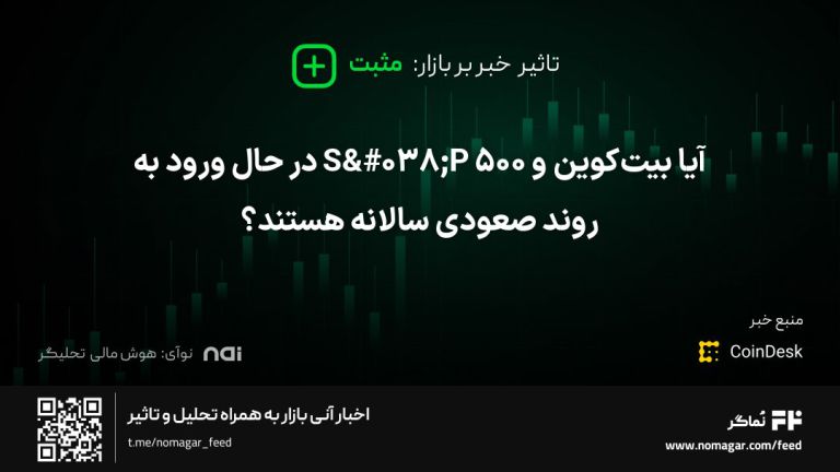 تصویر مرتبط با آیا بیت‌کوین و S&P 500 در حال ورود به روند صعودی سالانه هستند؟