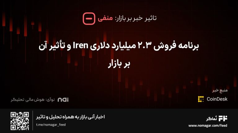 تصویر مرتبط با برنامه فروش ۲.۳ میلیارد دلاری Iren و تأثیر آن بر بازار