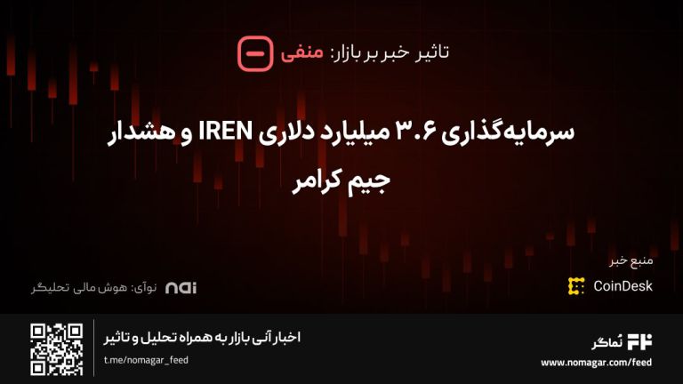 تصویر مرتبط با سرمایه‌گذاری ۳.۶ میلیارد دلاری IREN و هشدار جیم کرامر