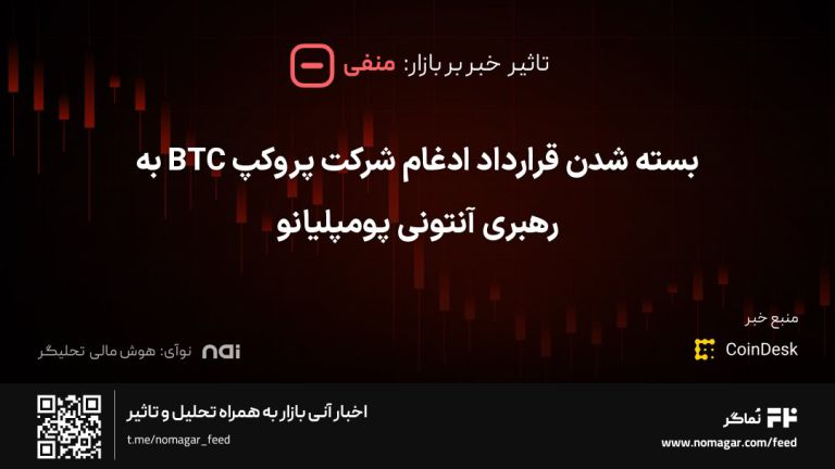 تصویر مرتبط با بسته شدن قرارداد ادغام شرکت پروکپ BTC به رهبری آنتونی پومپلیانو