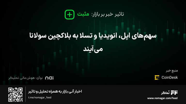 تصویر مرتبط با سهم‌های اپل، انویدیا و تسلا به بلاکچین سولانا می‌آیند