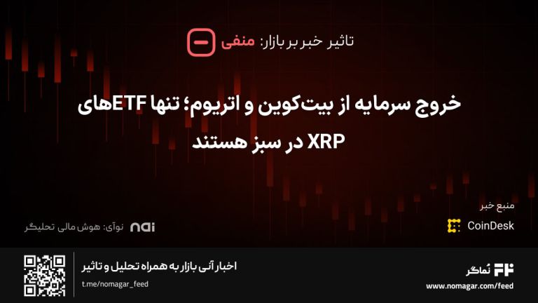 تصویر مرتبط با خروج سرمایه از بیت‌کوین و اتریوم؛ تنها ETFهای XRP در سبز هستند