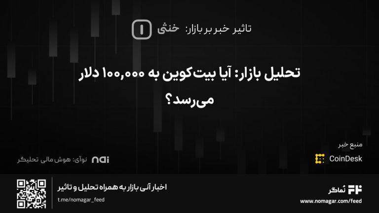 تصویر مرتبط با تحلیل بازار: آیا بیت‌کوین به ۱۰۰,۰۰۰ دلار می‌رسد؟
