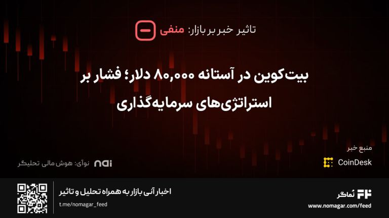 تصویر مرتبط با بیت‌کوین در آستانه ۸۰,۰۰۰ دلار؛ فشار بر استراتژی‌های سرمایه‌گذاری