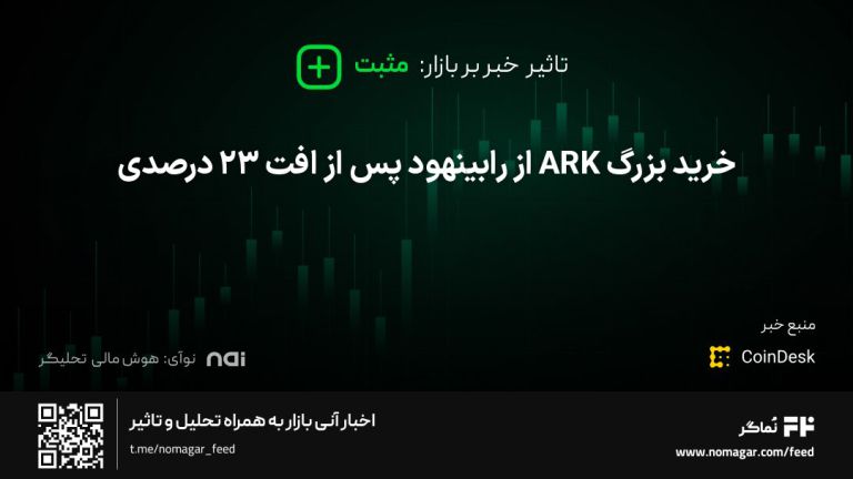 تصویر مرتبط با خرید بزرگ ARK از رابینهود پس از افت ۲۳ درصدی